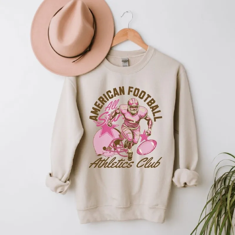 American Football Athletics Club Graphic Sweatshirt sold by Zulily