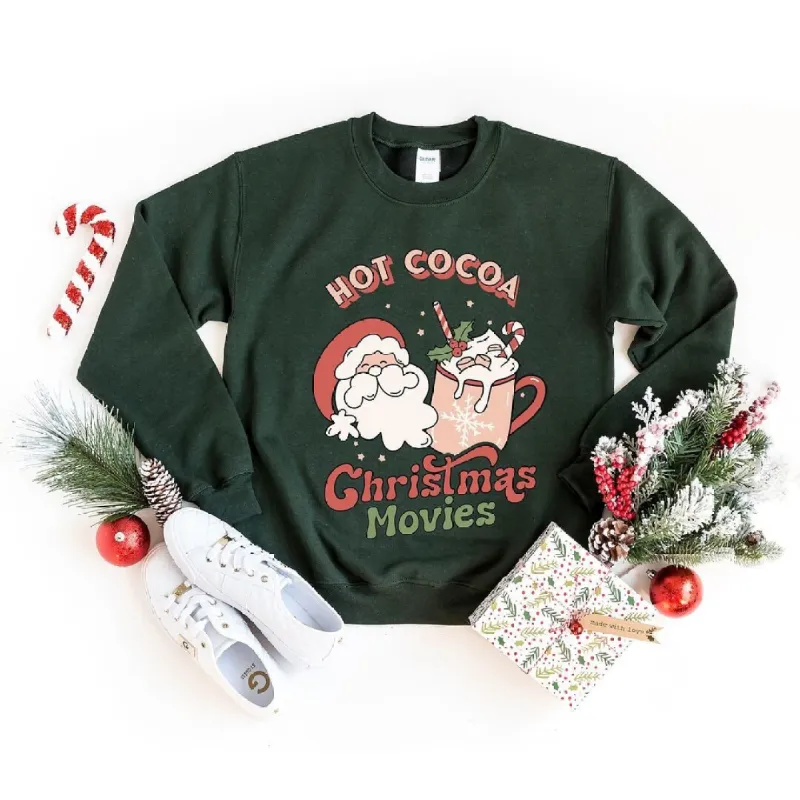 Retro Hot Cocoa Christmas Moves Graphic Sweatshirt sold by Zulily