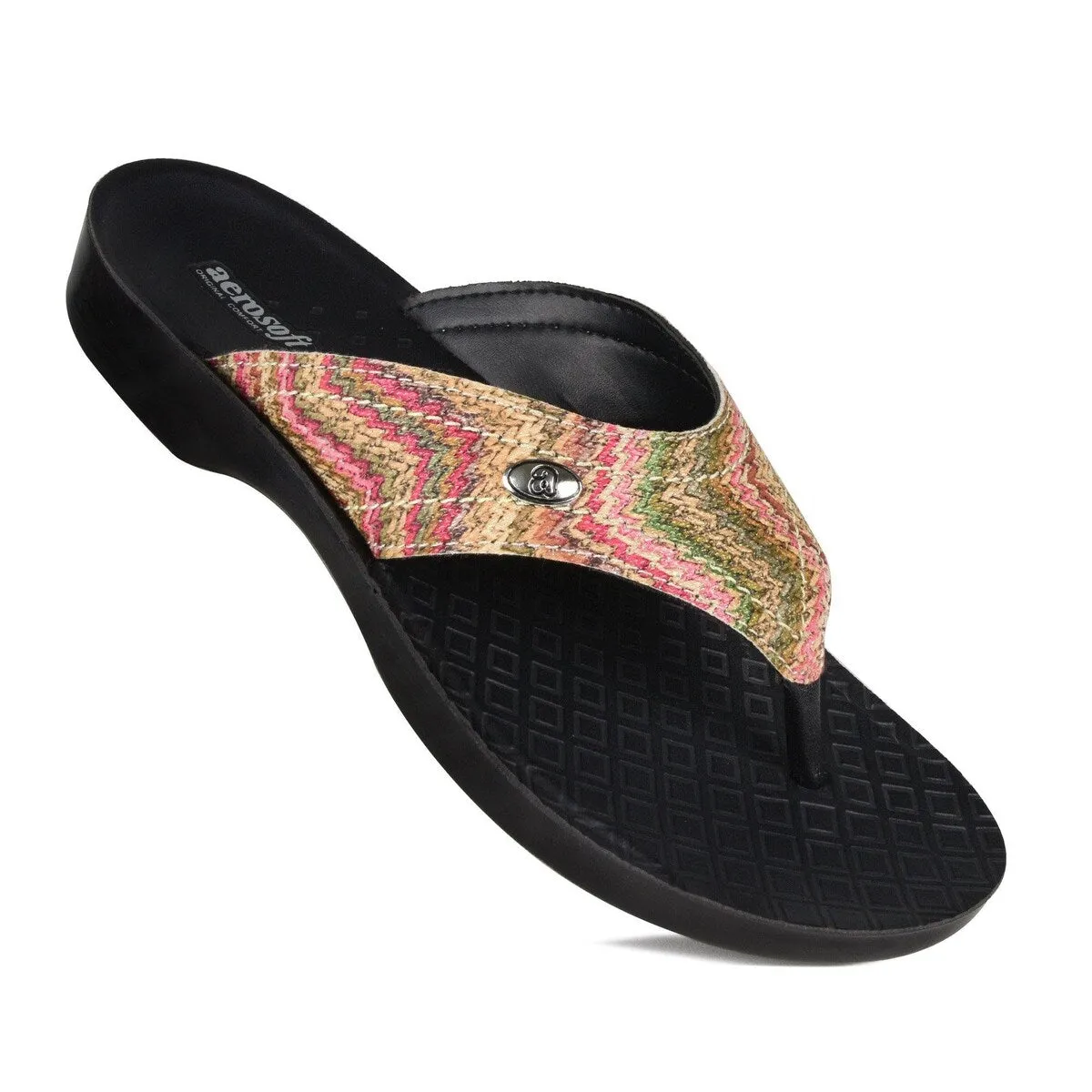 Jute - Women's Thong Sandals - S6116 - Original Aerosoft sold by Zulily