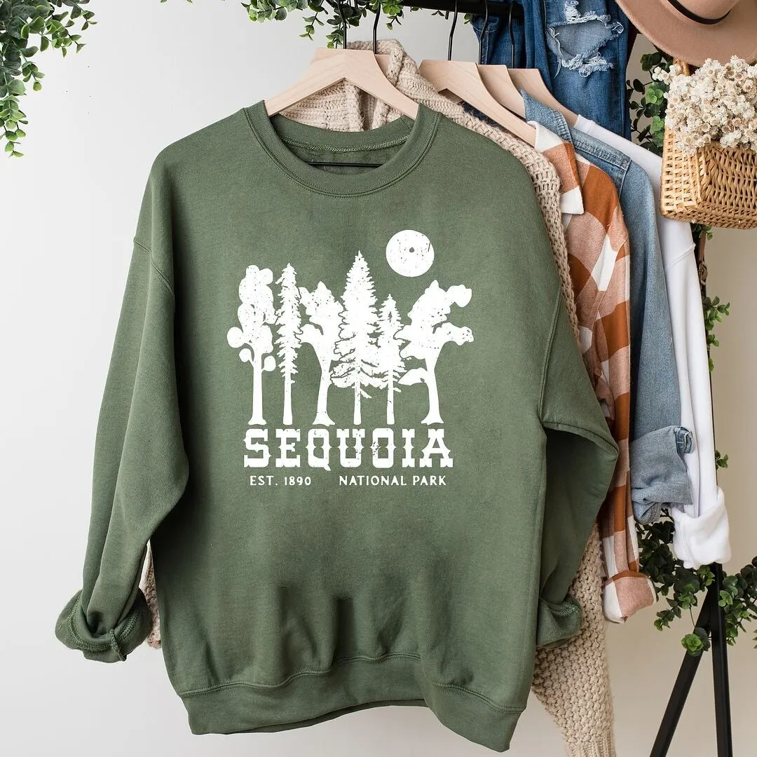 Vintage Sequoia National Park Graphic Sweatshirt sold by Zulily