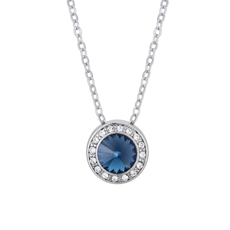 Crystal Pave Halo Pendant Necklace sold by Zulily