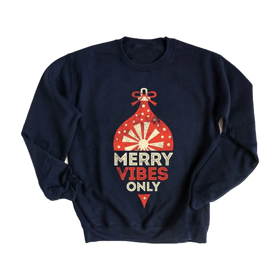 Merry Vibes Only Graphic Sweatshirt sold by Zulily product image thumbnail 2