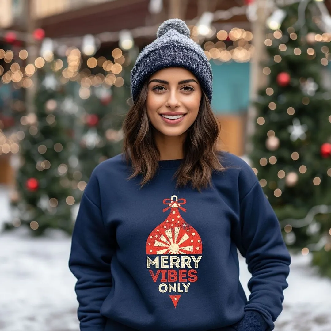 Merry Vibes Only Graphic Sweatshirt sold by Zulily product image thumbnail 3