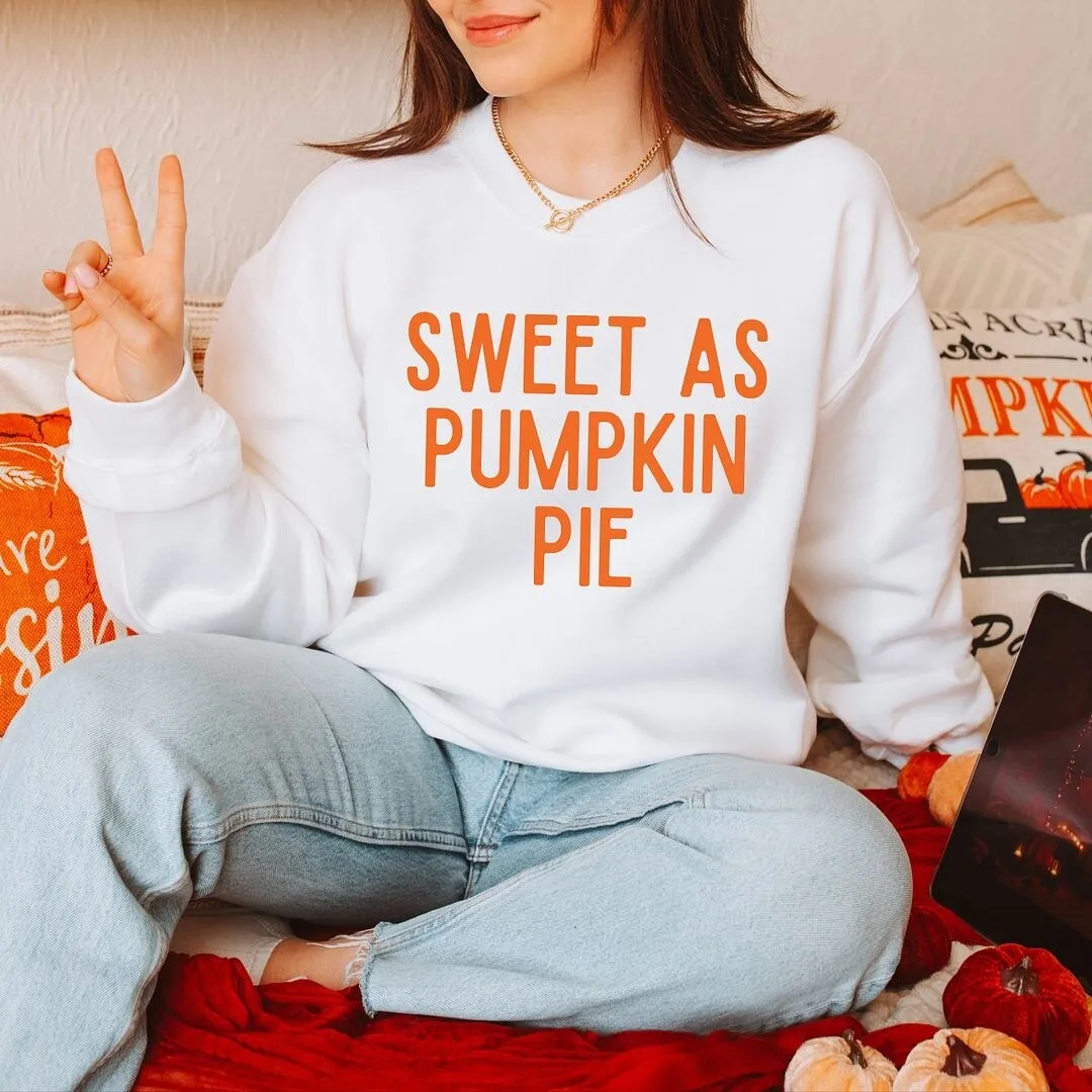 Sweet as Pumpkin Pie Graphic Sweatshirt sold by Zulily product image thumbnail 3