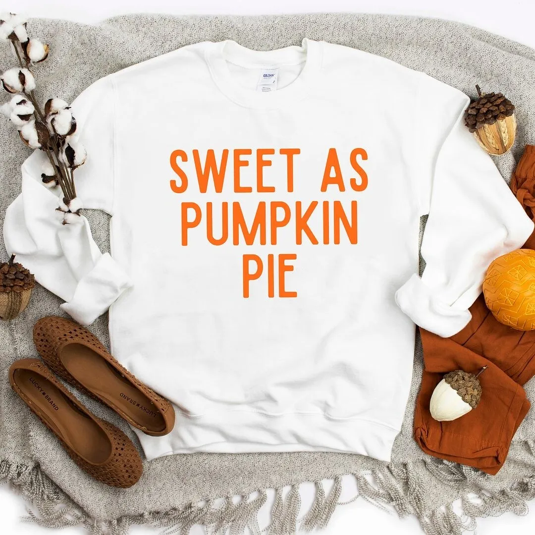 Sweet as Pumpkin Pie Graphic Sweatshirt sold by Zulily