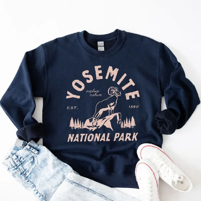 Vintage Yosemite National Park Graphic Sweatshirt sold by Zulily