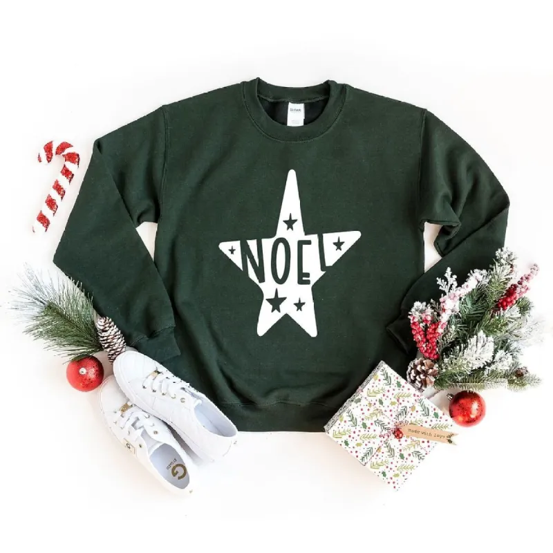 Noel Star Graphic Sweatshirt sold by Zulily