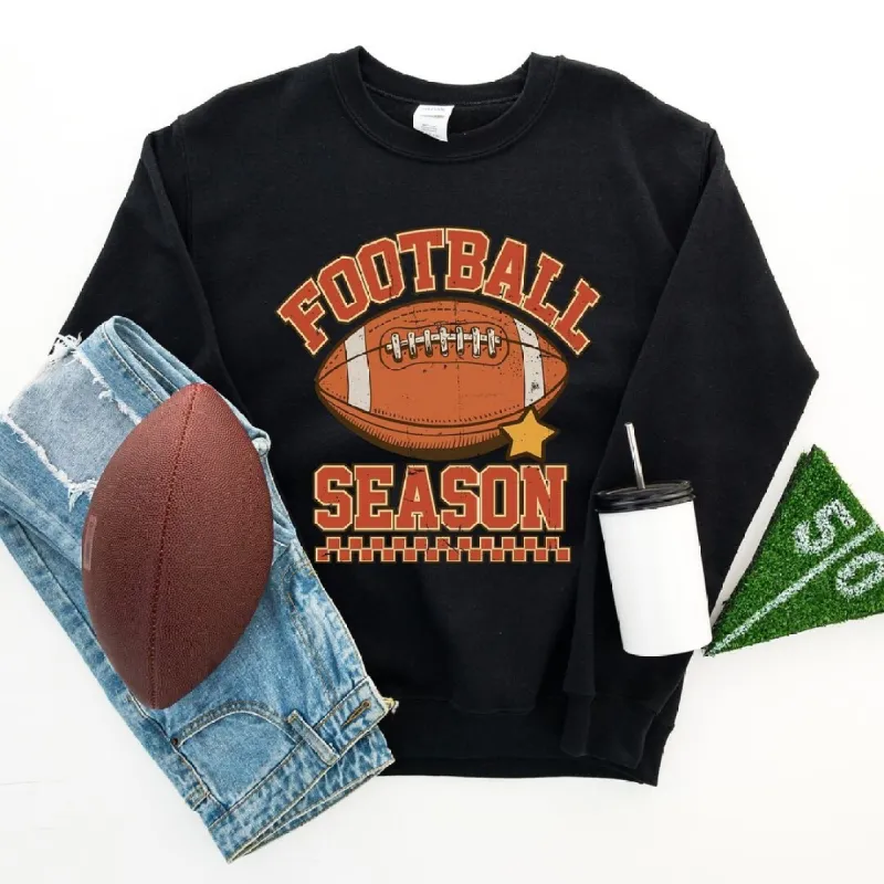 Football Season Star Graphic Sweatshirt sold by Zulily