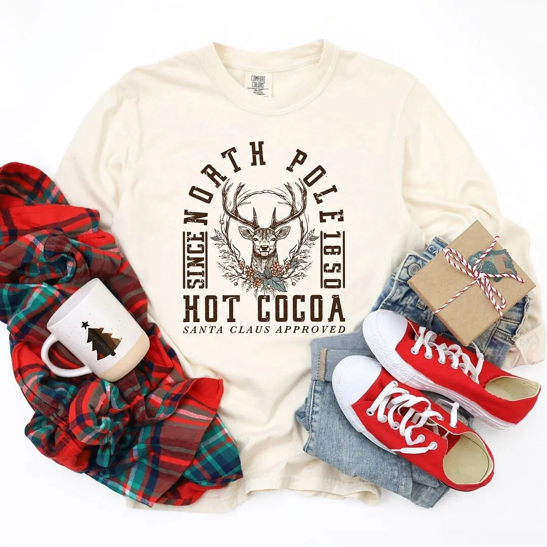 Santa Claus Approved Garment Dyed Long Sleeve sold by Zulily