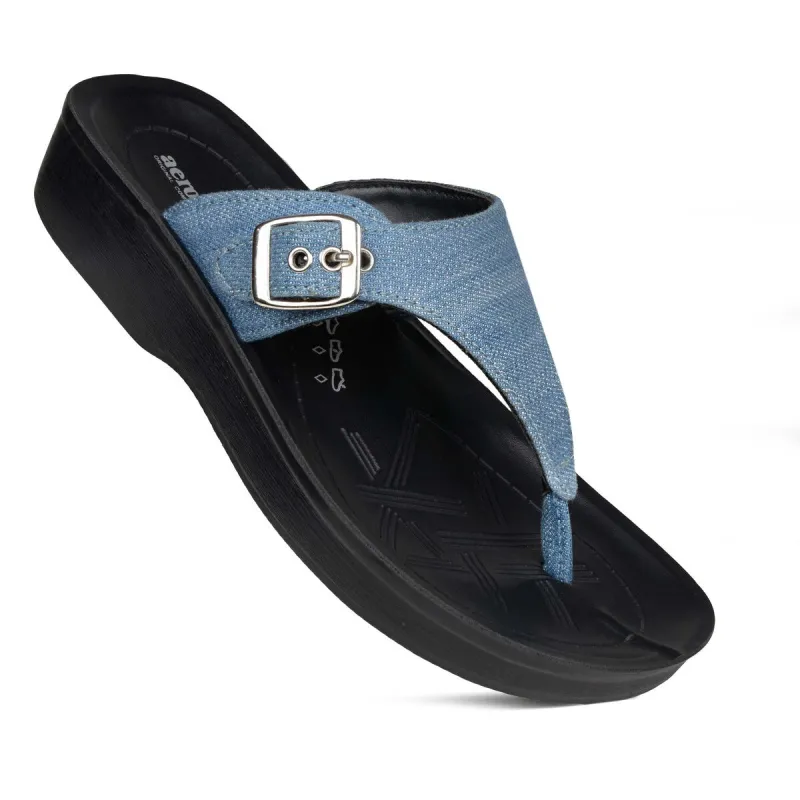 Denimre - Women's T Strap Sandals - A08C4 - Original Aerosoft sold by Zulily