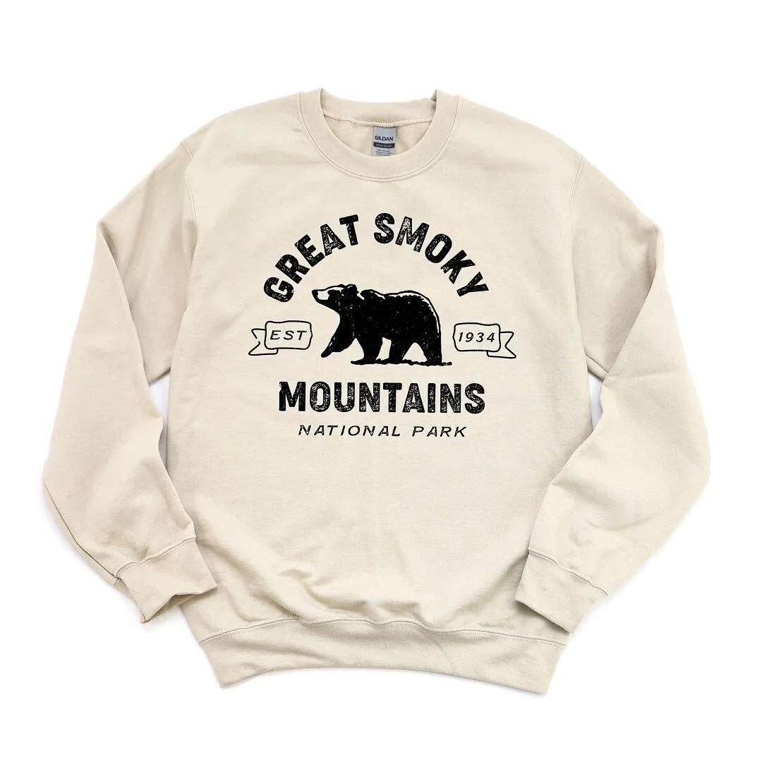 Vintage Great Smoky Mountains National Park Graphic Sweatshirt sold by Zulily product image thumbnail 2