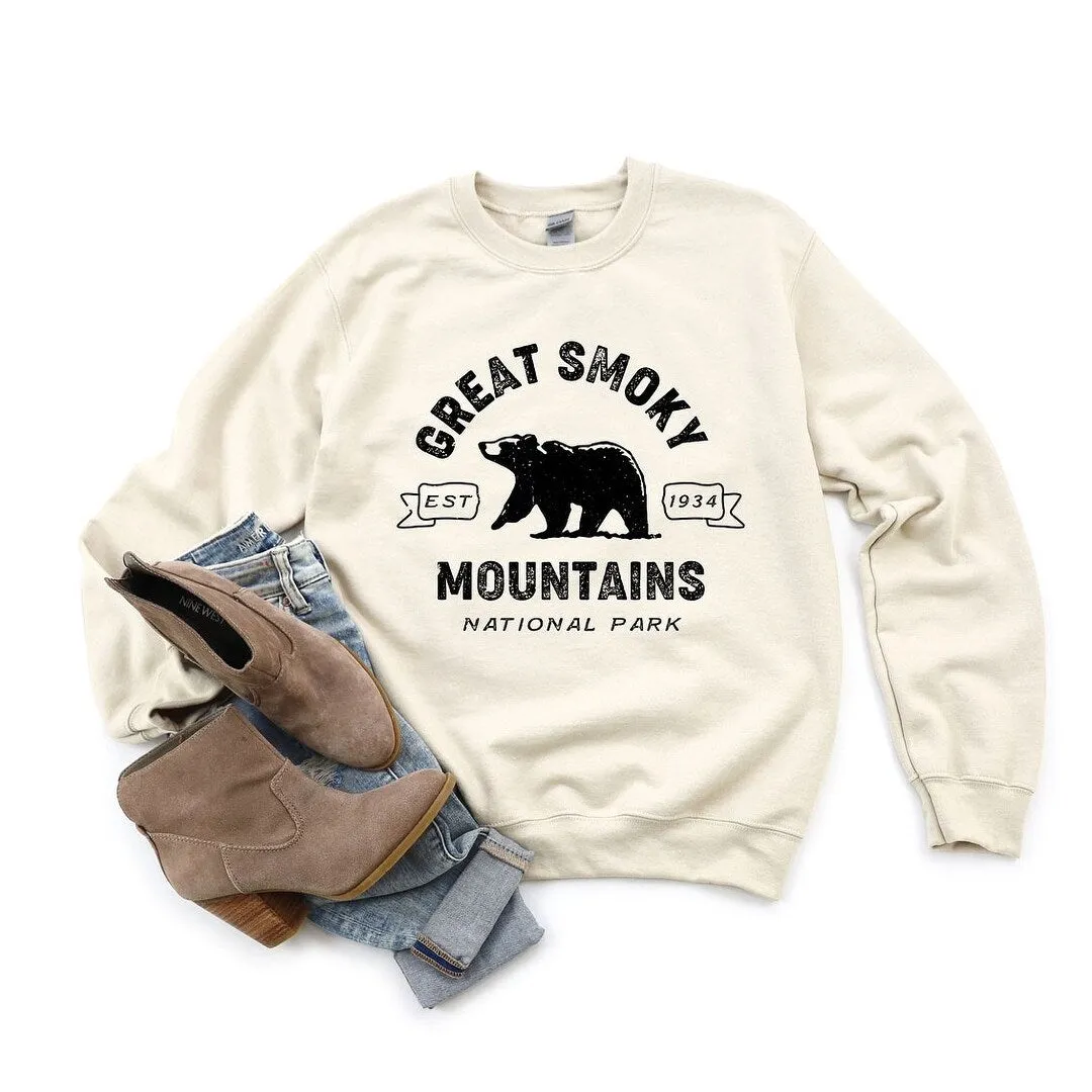 Vintage Great Smoky Mountains National Park Graphic Sweatshirt sold by Zulily