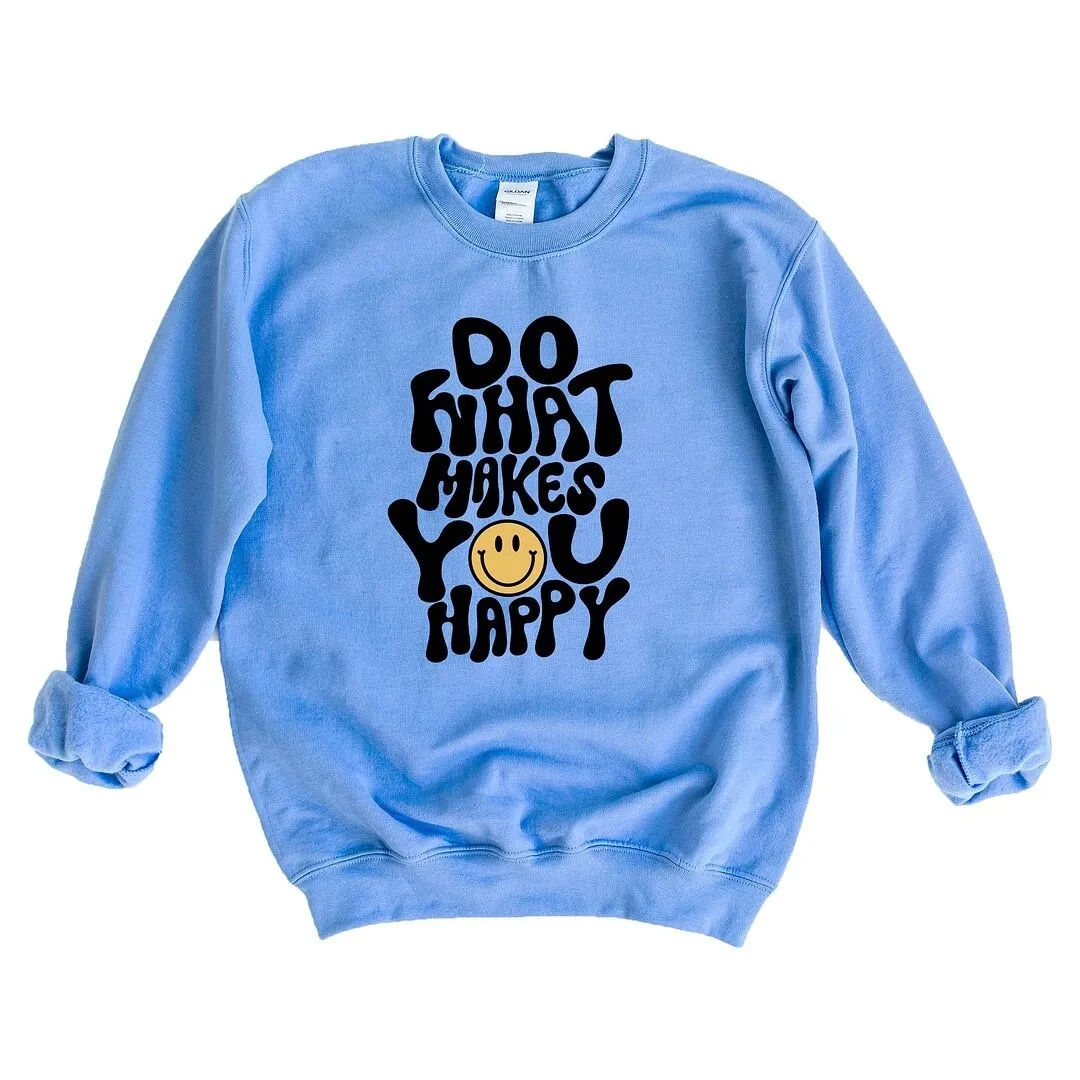 Do What Makes You Happy Graphic Sweatshirt sold by Zulily product image thumbnail 2