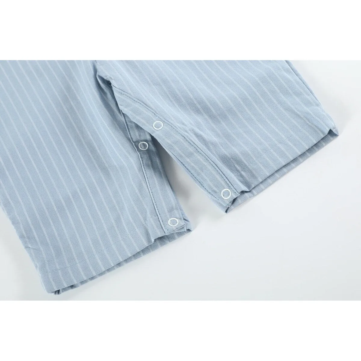 Light Blue Puppy Smocked Overalls sold by Zulily product image thumbnail 4