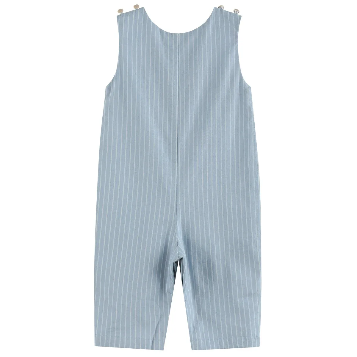 Light Blue Puppy Smocked Overalls sold by Zulily product image thumbnail 2