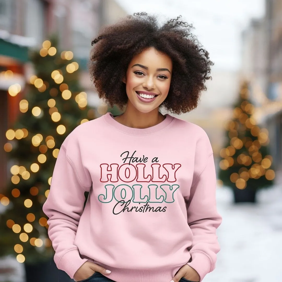 Have A Holly Jolly Christmas Graphic Sweatshirt sold by Zulily product image thumbnail 3