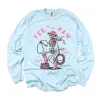 Yee to the Haw Skeleton Garment Dyed Long Sleeve sold by Zulily