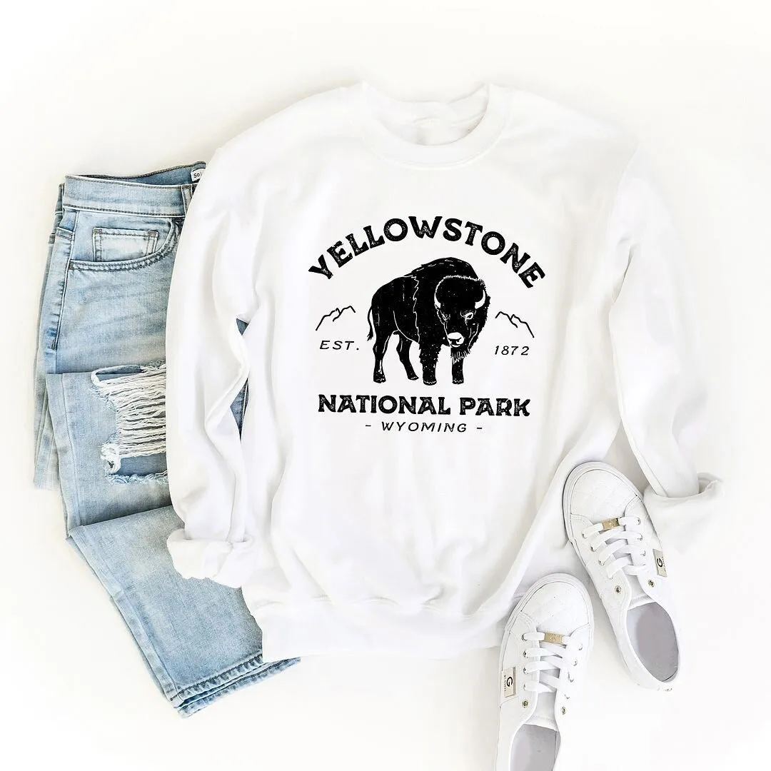 Vintage Yellowstone National Park Graphic Sweatshirt sold by Zulily