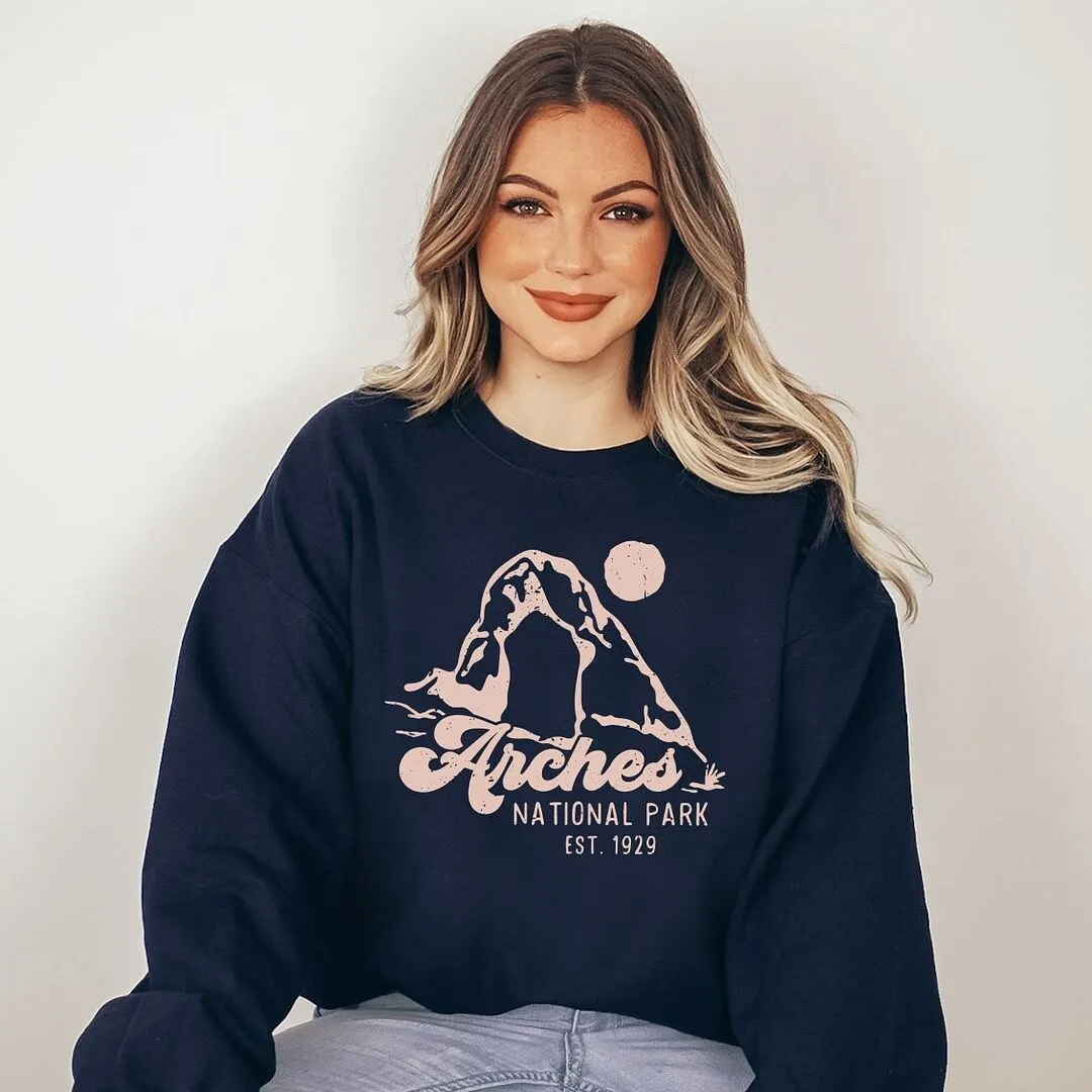 Vintage Arches National Park Graphic Sweatshirt sold by Zulily