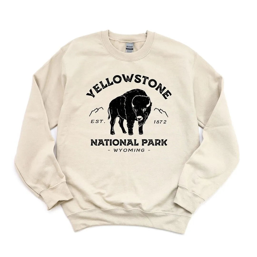 Vintage Yellowstone National Park Graphic Sweatshirt sold by Zulily product image thumbnail 2