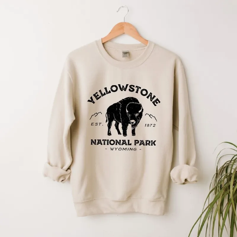 Vintage Yellowstone National Park Graphic Sweatshirt sold by Zulily