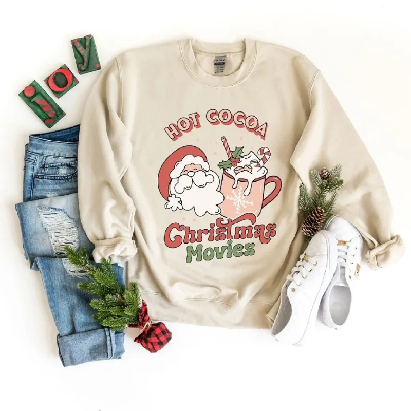 Retro Hot Cocoa Christmas Moves Graphic Sweatshirt sold by Zulily