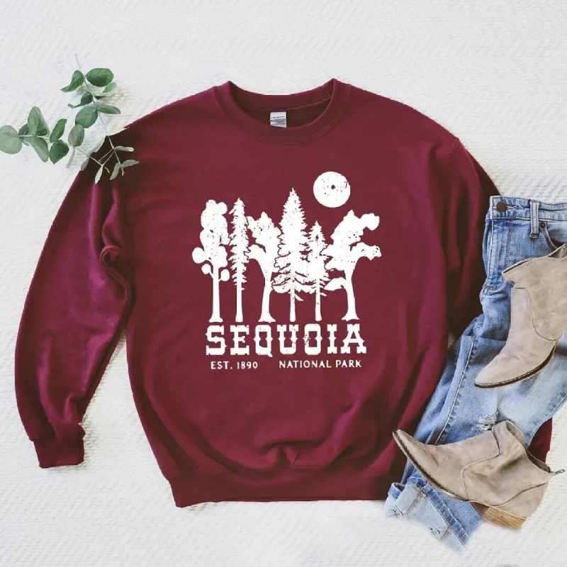 Vintage Sequoia National Park Graphic Sweatshirt sold by Zulily