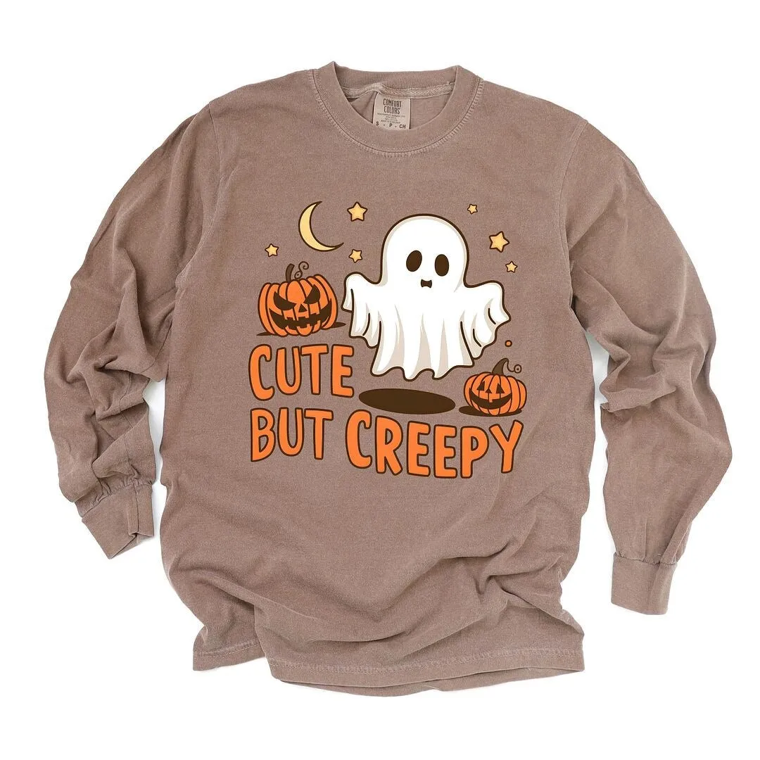 Cute But Creepy Garment Dyed Long Sleeve sold by Zulily product image thumbnail 2