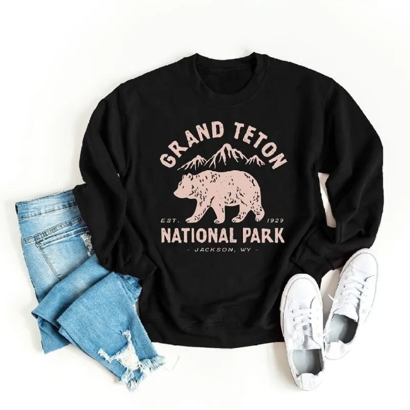 Vintage Grand Teton National Park Graphic Sweatshirt sold by Zulily