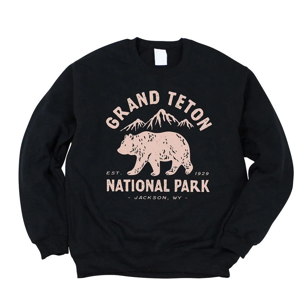 Vintage Grand Teton National Park Graphic Sweatshirt sold by Zulily product image thumbnail 2