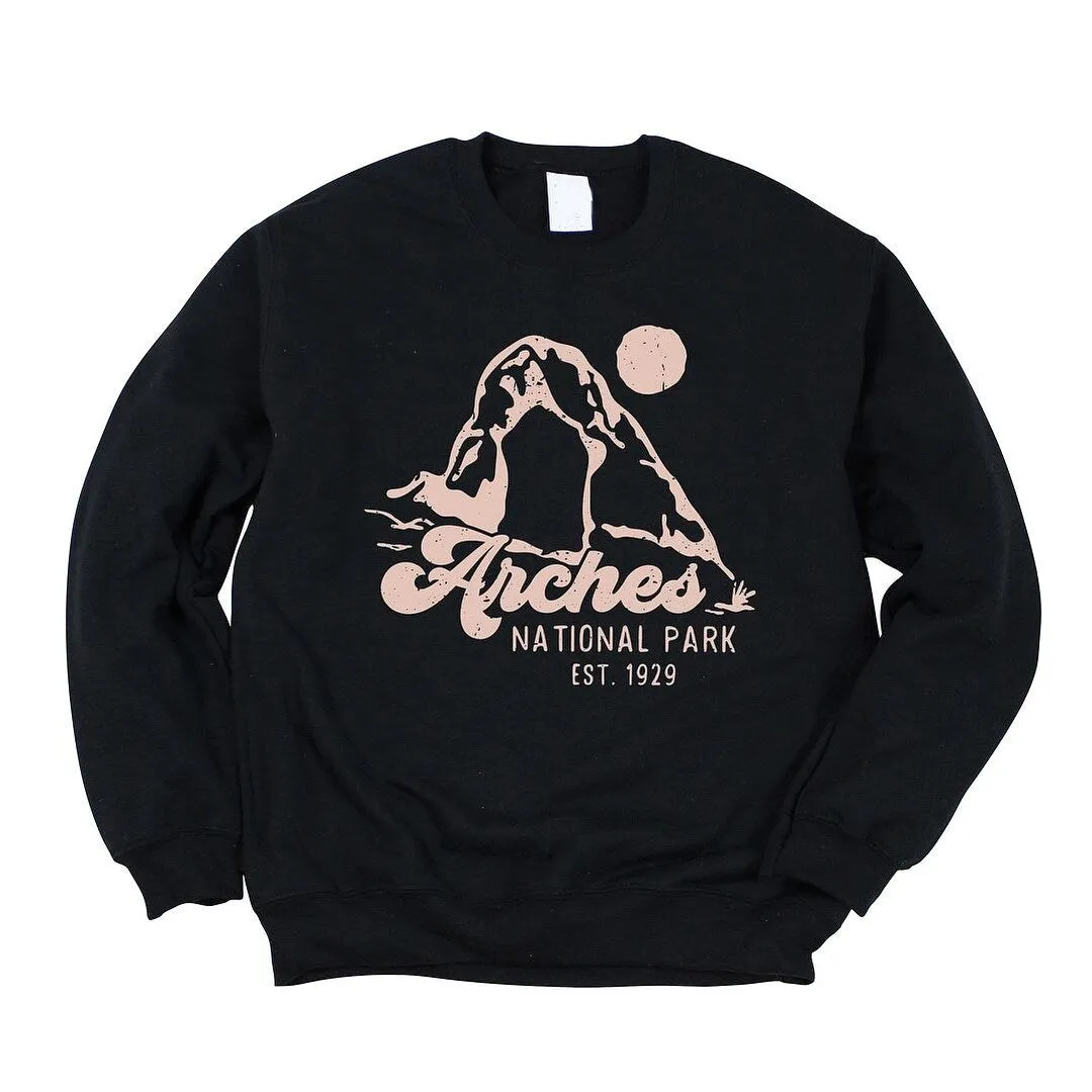 Vintage Arches National Park Graphic Sweatshirt sold by Zulily product image thumbnail 2