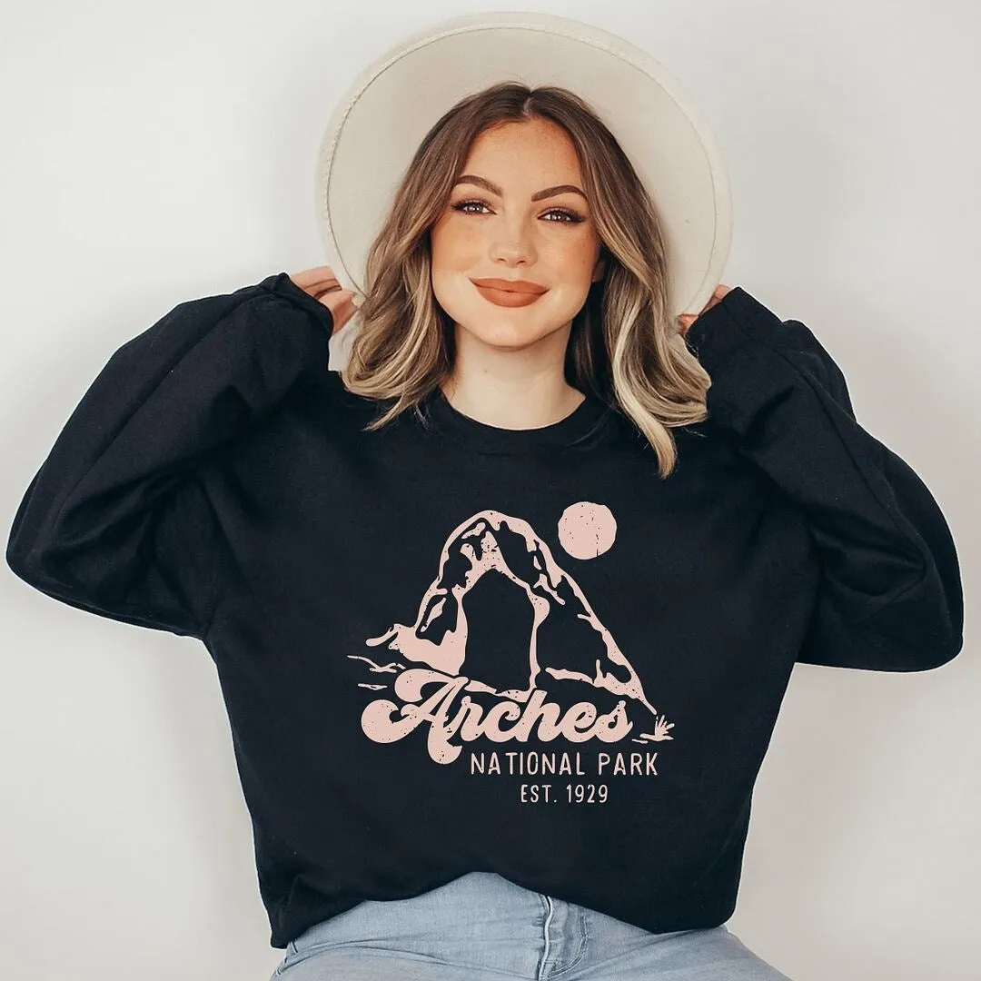 Vintage Arches National Park Graphic Sweatshirt sold by Zulily