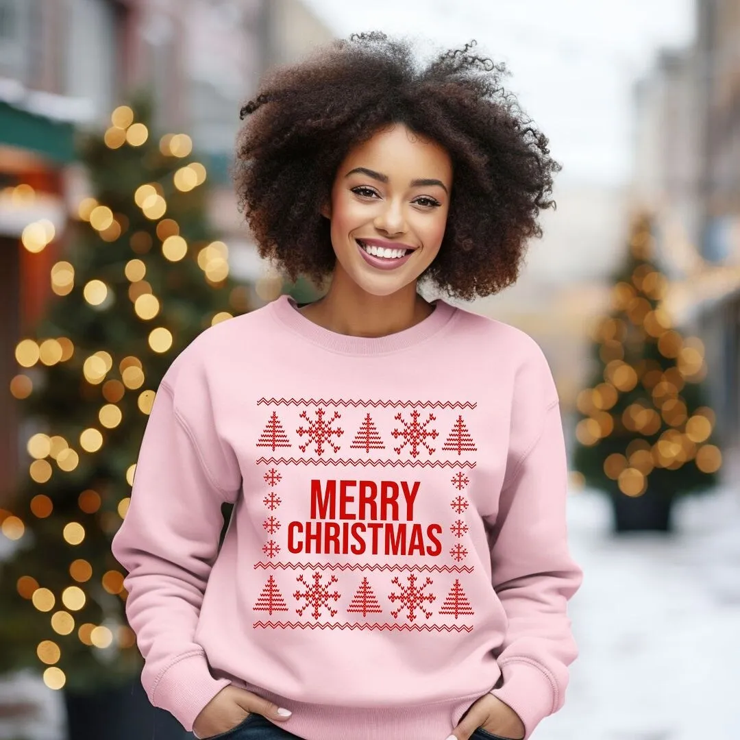 Merry Christmas Sweater Graphic Sweatshirt sold by Zulily product image thumbnail 2