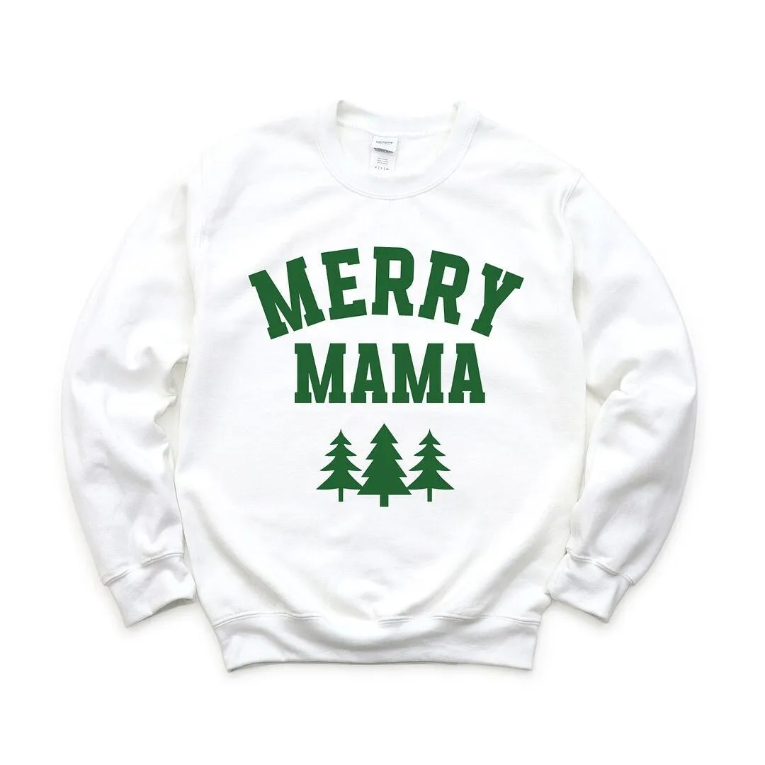 Merry Mama Pine Tree Graphic Sweatshirt sold by Zulily product image thumbnail 2