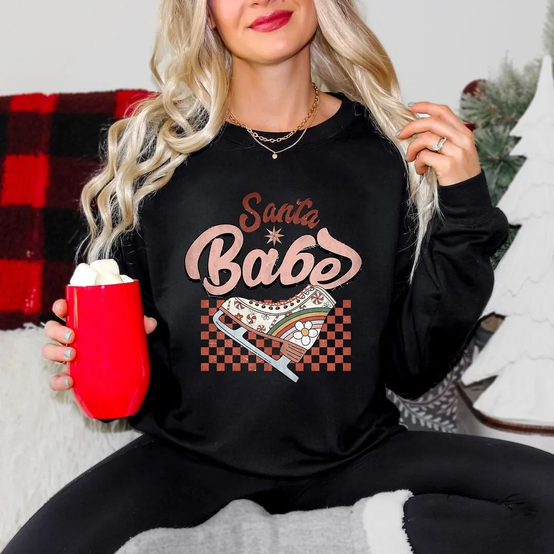 Santa Babe Graphic Sweatshirt sold by Zulily product image thumbnail 3