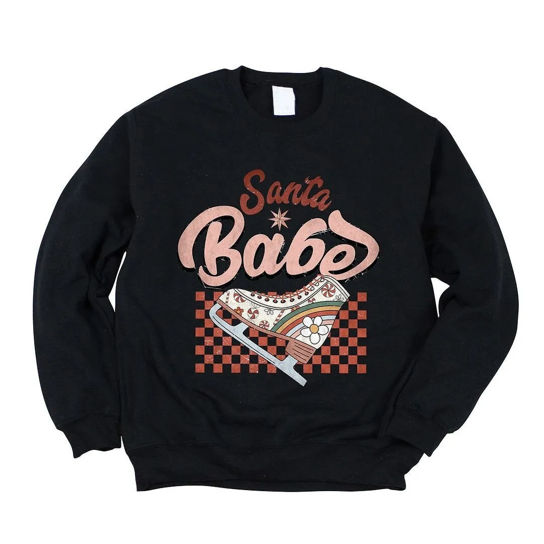 Santa Babe Graphic Sweatshirt sold by Zulily product image thumbnail 2
