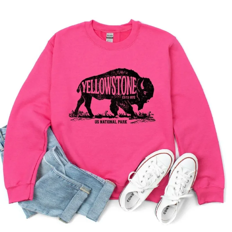 Yellowstone Bison Graphic Sweatshirt sold by Zulily