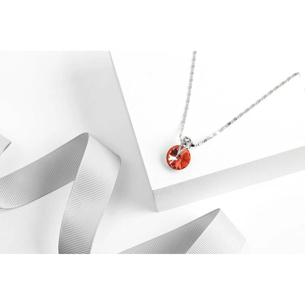 Crystal Rivoli Pendant Necklace sold by Zulily product image thumbnail 3