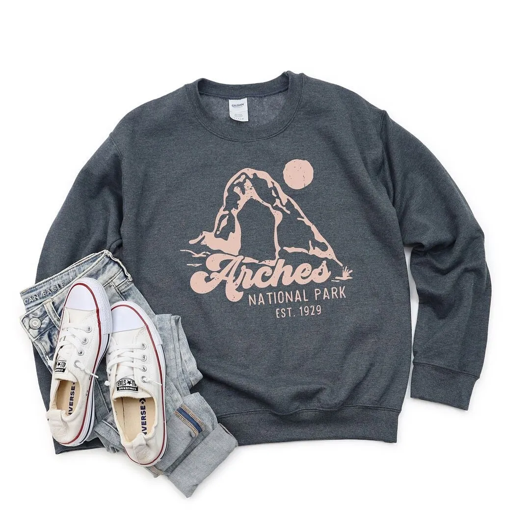 Vintage Arches National Park Graphic Sweatshirt sold by Zulily