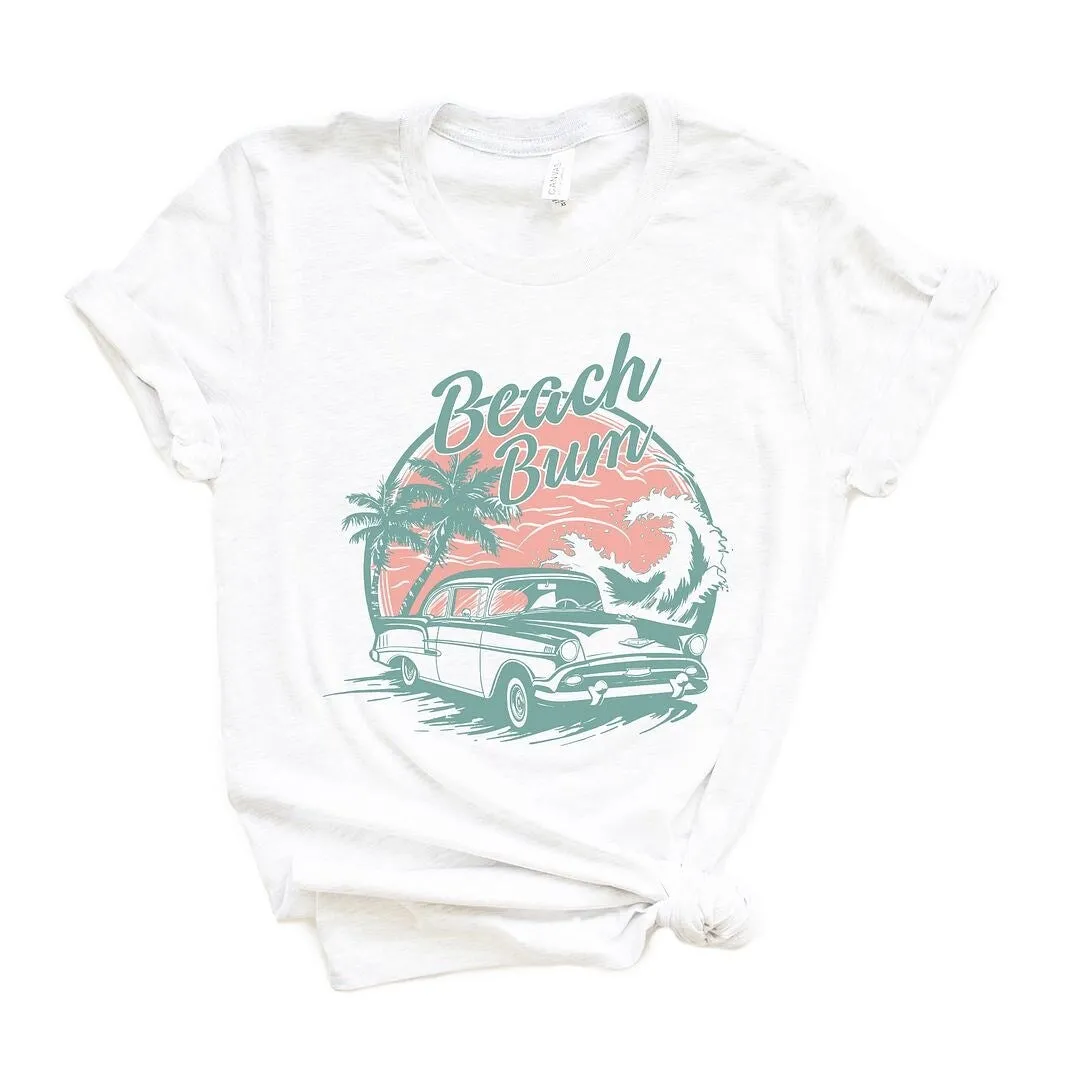 Beach Bum Vintage Car Short Sleeve Crewnneck Tee sold by Zulily product image thumbnail 2