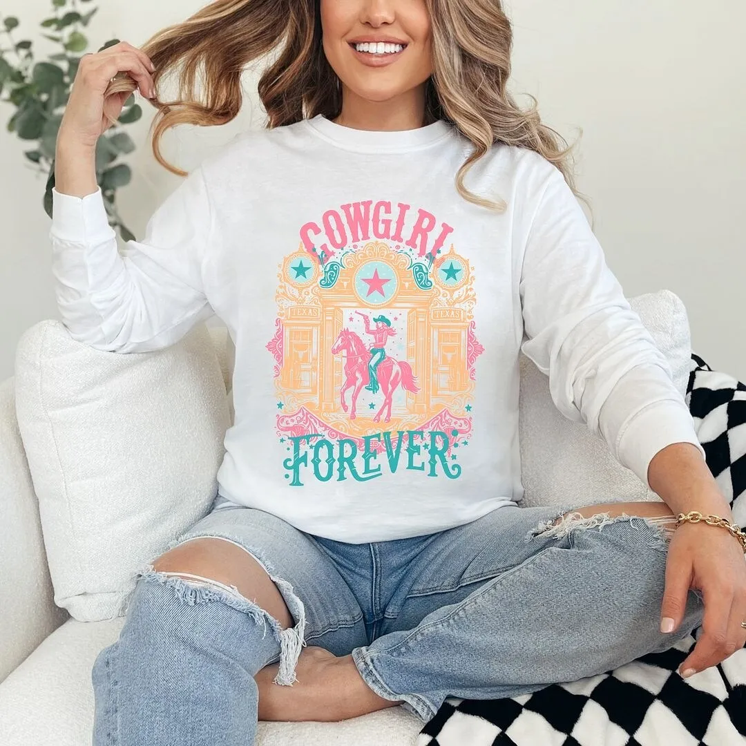 Cowgirl Forever Garment Dyed Long Sleeve sold by Zulily product image thumbnail 2