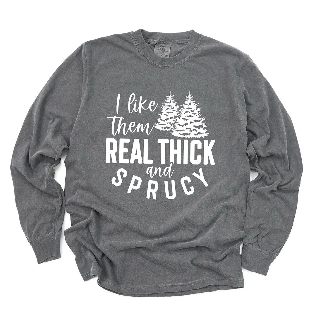 Real Thick and Sprucy Garment Dyed Long Sleeve sold by Zulily product image thumbnail 2