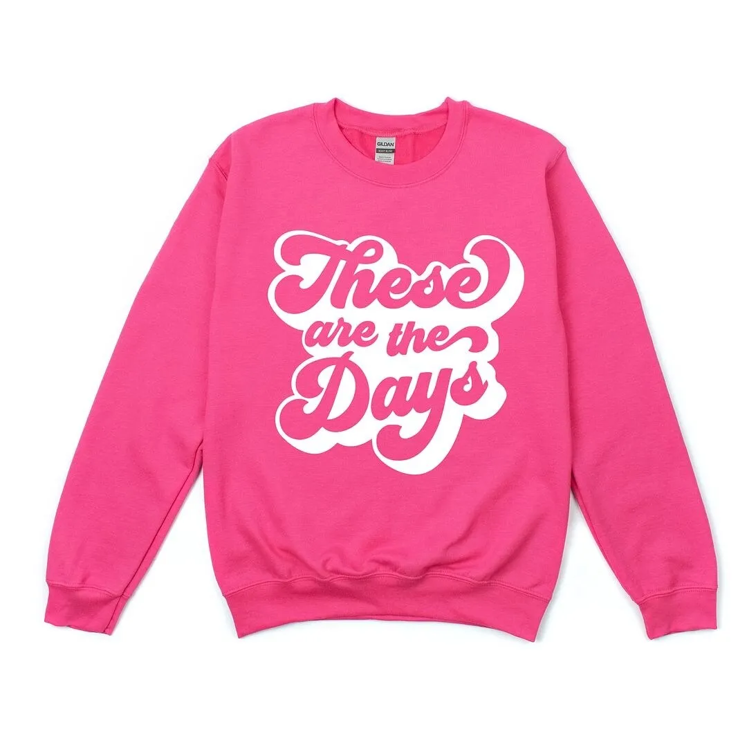 These Are the Days Retro Graphic Sweatshirt sold by Zulily product image thumbnail 2