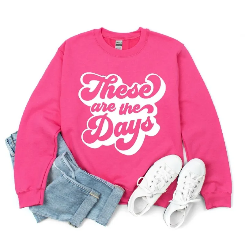 These Are the Days Retro Graphic Sweatshirt sold by Zulily