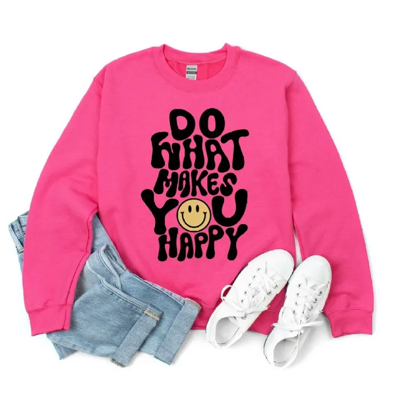 Do What Makes You Happy Graphic Sweatshirt sold by Zulily