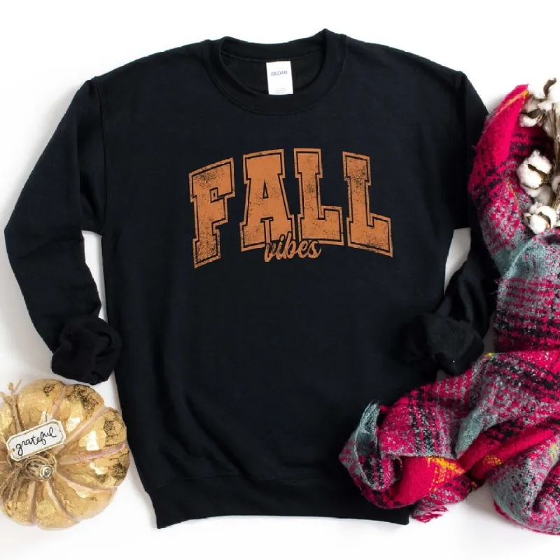 Fall Vibes Varsity Graphic Sweatshirt made by Zulily