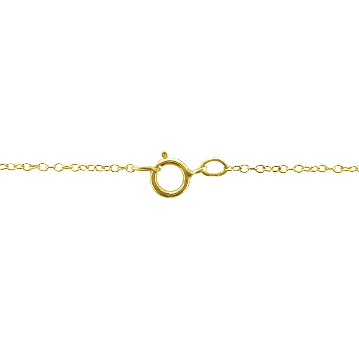 18K Gold Over Sterling Silver Natural London Blue Topaz Cross Pendant sold by Zulily product image thumbnail 4