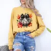 Coquette Animal Print Pumpkin Garment Dyed Long Sleeve sold by Zulily