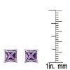 Sterling Silver 1.85Ct Natural Amethyst Stud Earrings sold by Zulily