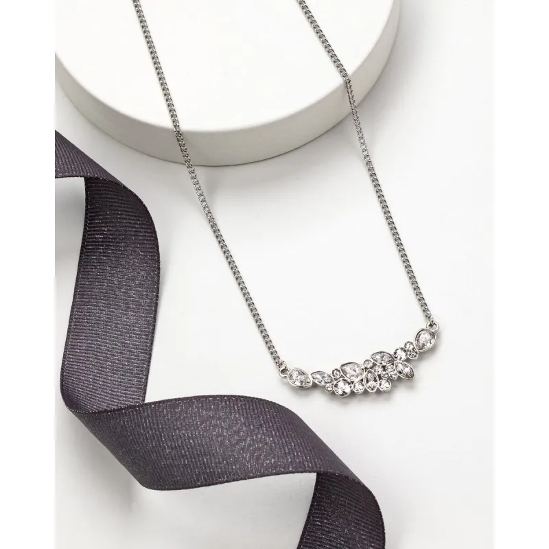 Crystal Clustered Marquis & Teardrop Necklace sold by Zulily